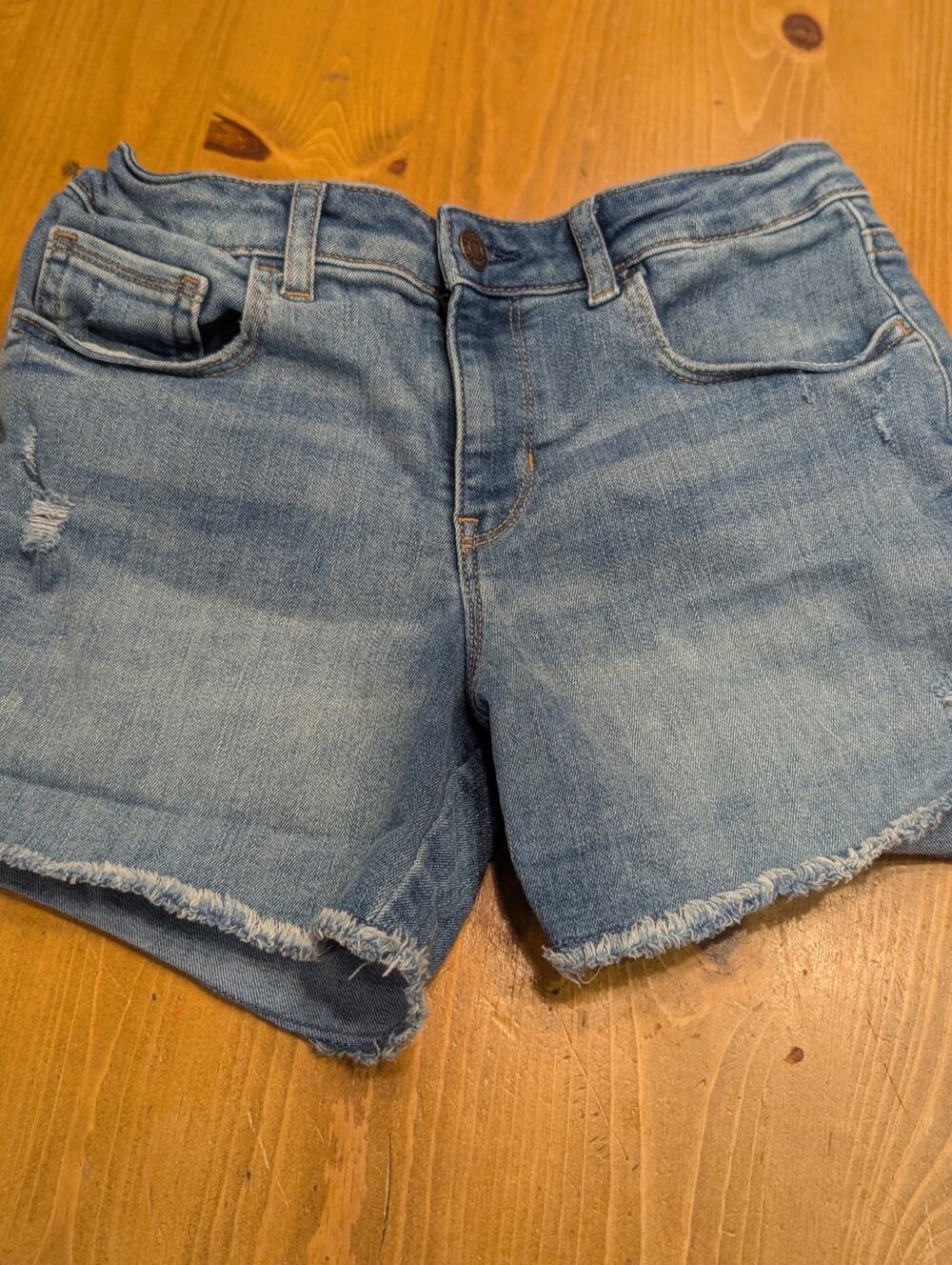 Gap Kids Denim Shorts, LN, Adjustable Waist, Size Girl's 14, Midi